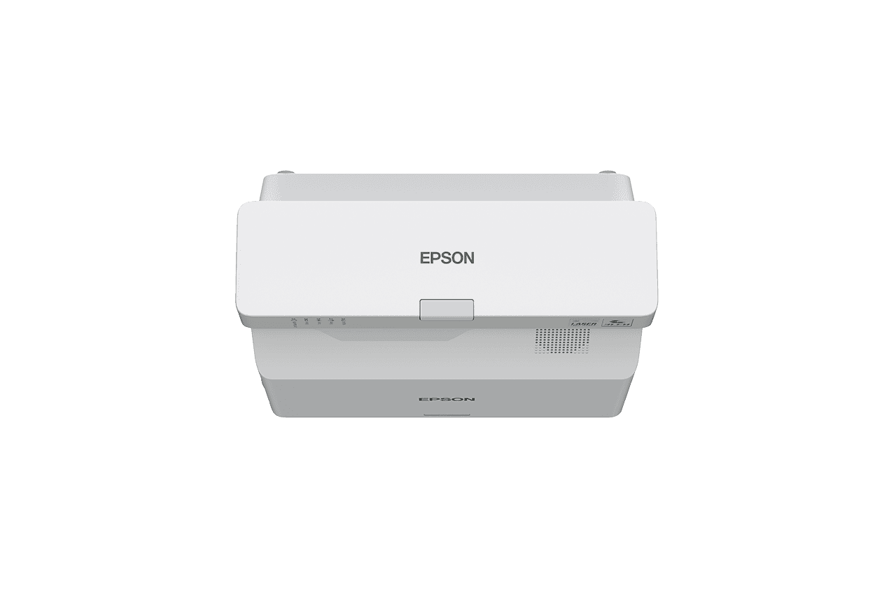 EPSON Proiector Laser EB-760W, Tehnologie 3LCD, Display LCD 0.59", 4100 Lumeni, Rezolutie: WXGA HD ready, Rata aspect: 16:10, Contrast: 2.500.000 : 1, Sursa lumina: Laser, Durata de viata sursa lumina: 20.000h, 30.000h mod ECO, Refresh rate: 100 Hz - 120 Hz, Dimensiune proiectare: 60"-150" — miniatură