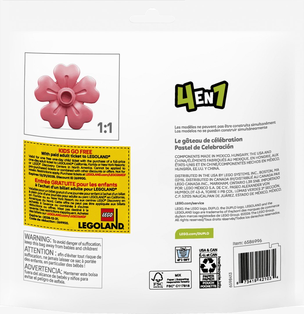 TORT ANIVERSAR LEGO30712 — miniatură