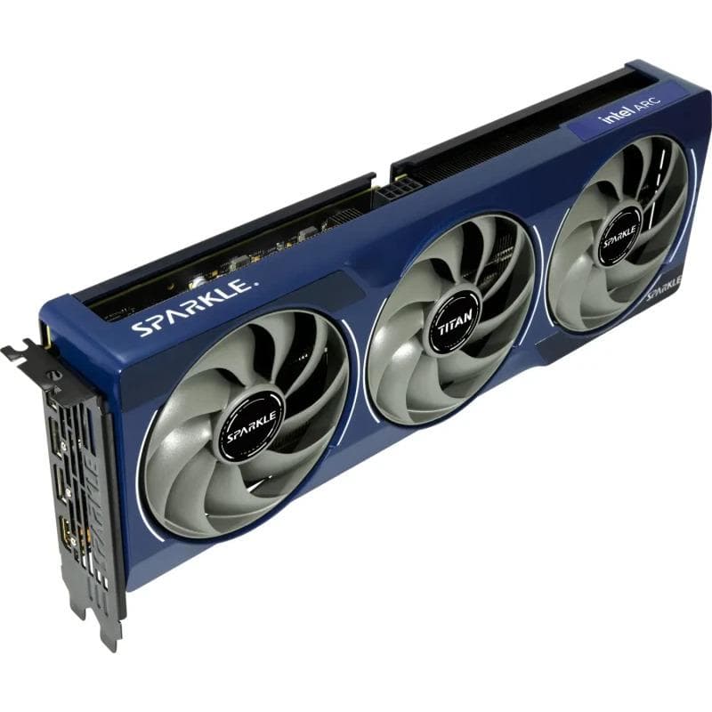 Placa video Sparkle Intel Arc B580 TITAN OC, 12GB GDDR6, PCI Express 4.0, 192-bit — miniatură