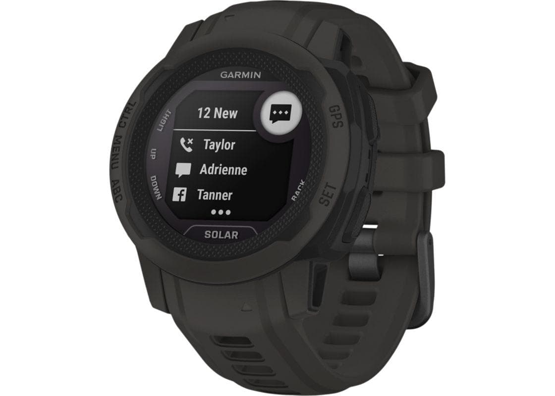 Ceas Garmin Instinct 2 Plus Solar, Graphite — miniatură