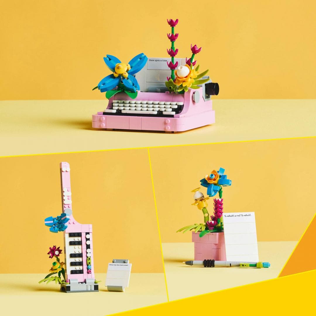 MASINA DE SCRIS CU FLORI, LEGO 31169 — miniatură