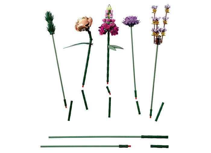 BUCHET DE FLORI, LEGO 10280 — miniatură