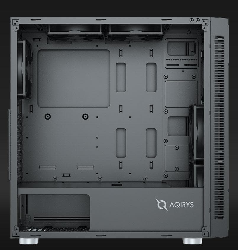 Carcasa AQIRYS ULAS, Mid Tower, Black — miniatură