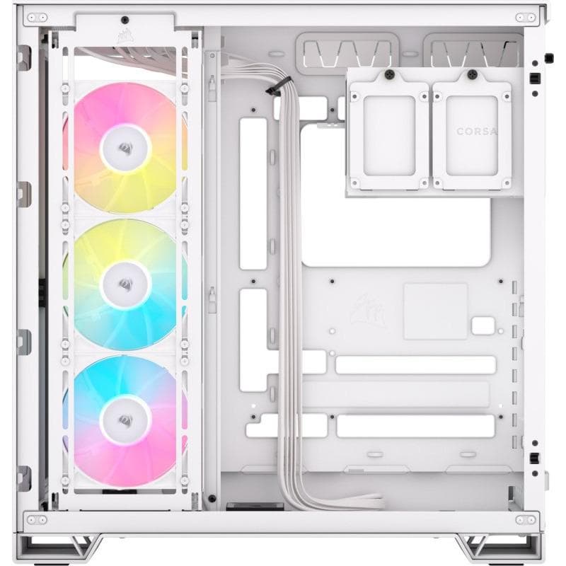 Carcasa CORSAIR iCUE LINK 6500X RGB, Mid Tower, White — miniatură