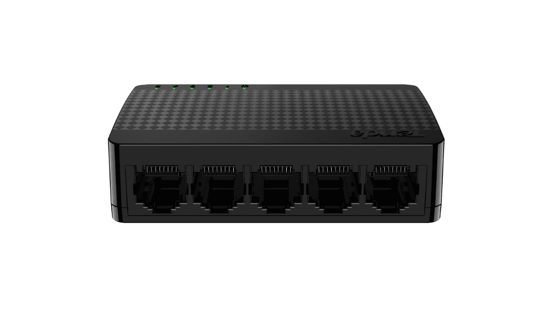 TENDA 5P-Gigabit Unmanaged Desktop Switch SG105M, Standarde retea: EEE802.3, IEEE802.3u, IEEE802.3x, IEEE802.3ab, Interfata: 5*10/100/1000Base-T Ethernet ports, Dimensiuni: 82mm*52mm*22mm(L*W*H), Material: Plastic, Capacitate switch: 10 Gbps, Packet forwarding rate: 7.44Mpps. — miniatură