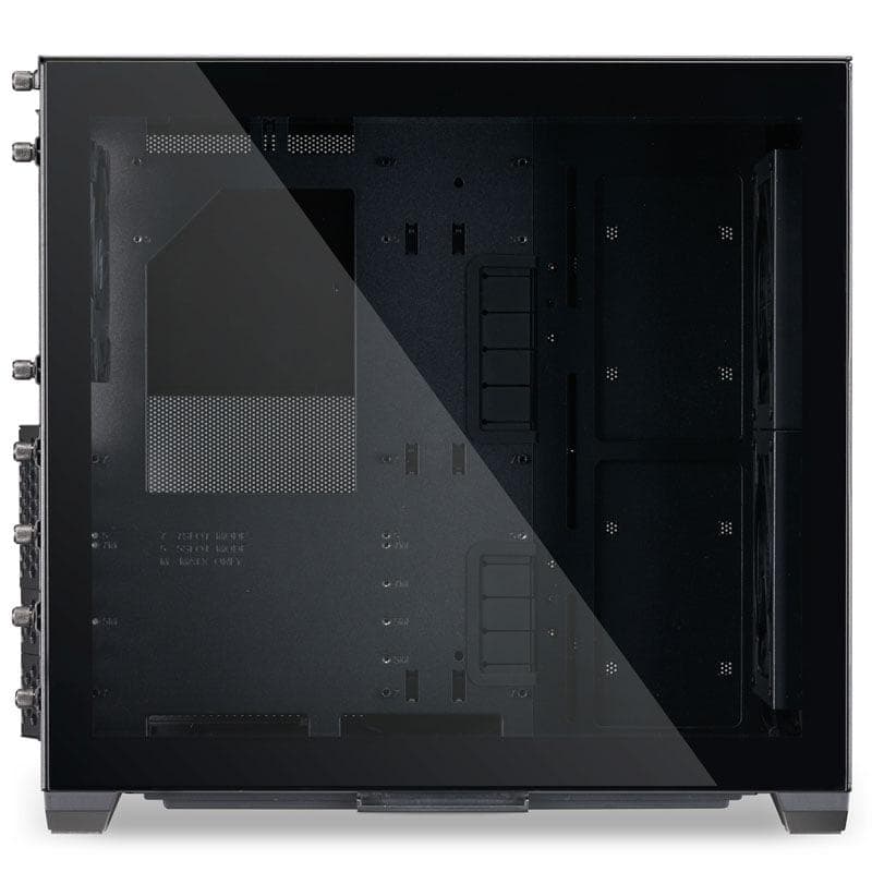 Carcasa Lian Li O11 Air Mini, RGB, Mid Tower, Black — miniatură