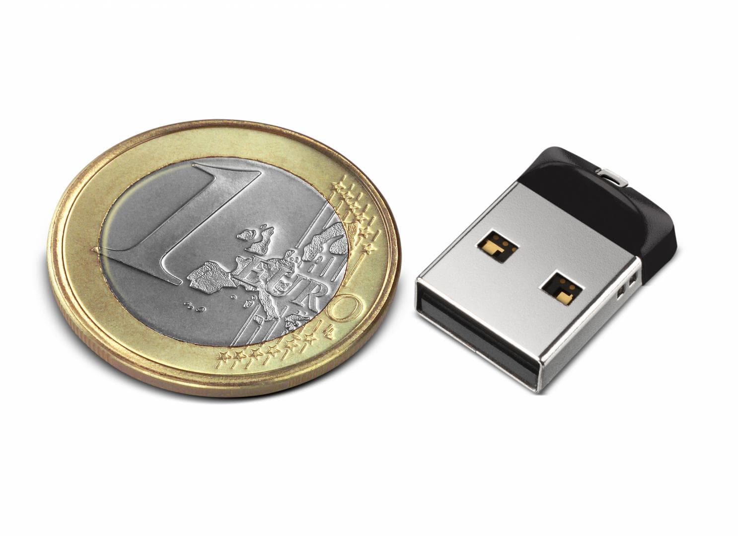 Memorie USB SanDisk Cruzer Fit 64 GB, USB 2.0, Negru — miniatură