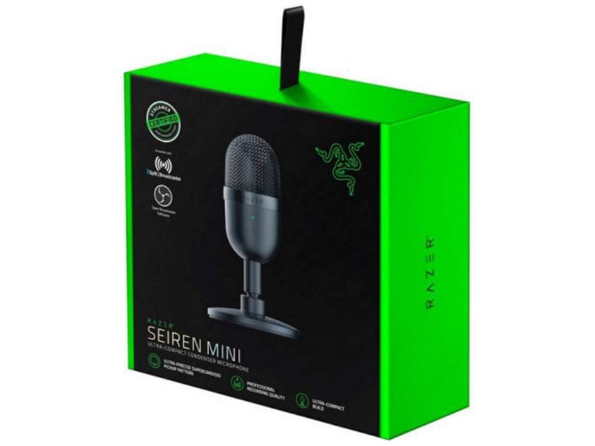 Microfon Razer Seiren Mini, tip Condenser, USB, Noise Reduction