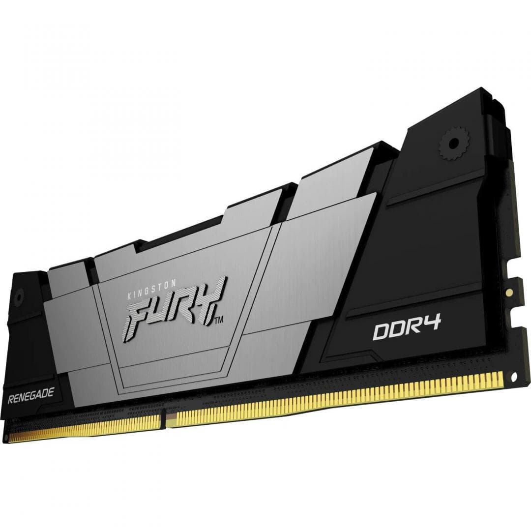 Memorie RAM Kingston FURY Renegade Black, 8 GB DDR4, 4000 MHz, CL19 — miniatură