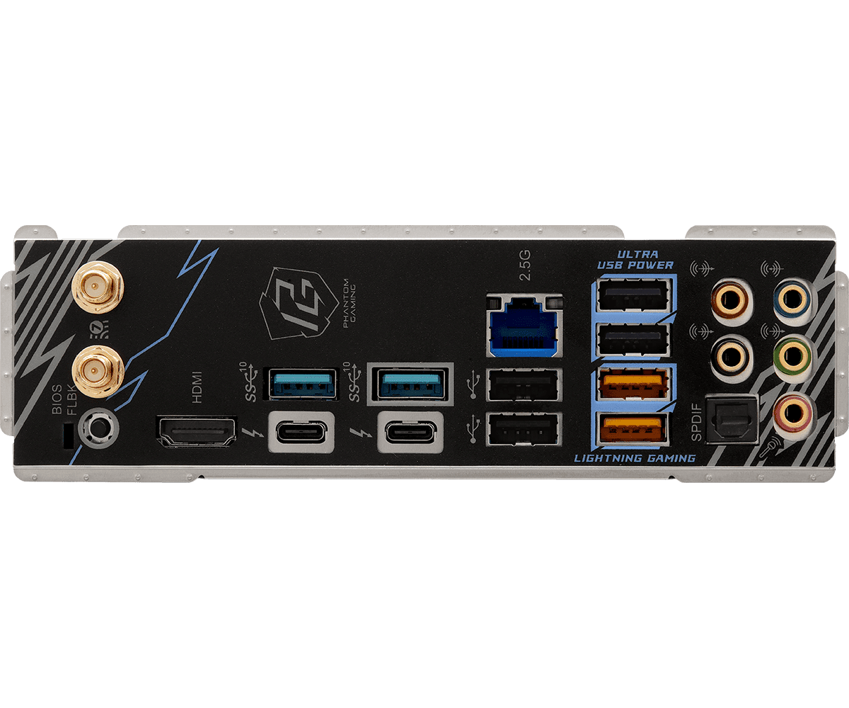 Placa de baza ASRock Phantom Gaming Z890 Lightning WiFi, Socket 1851, DDR5, ATX — miniatură