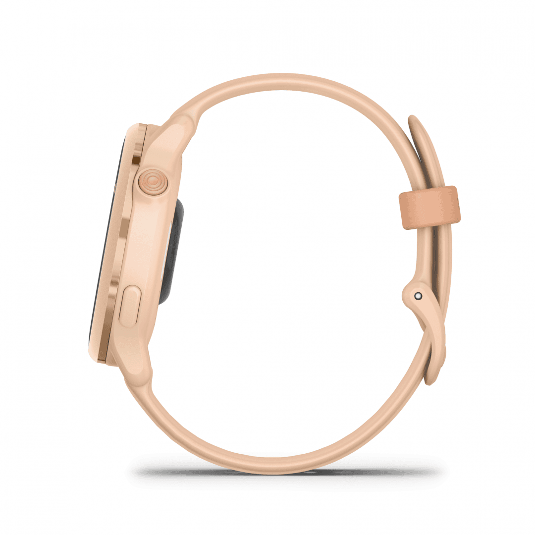 Smartwatch Garmin vivoactive 6, 42mm, Beige — miniatură