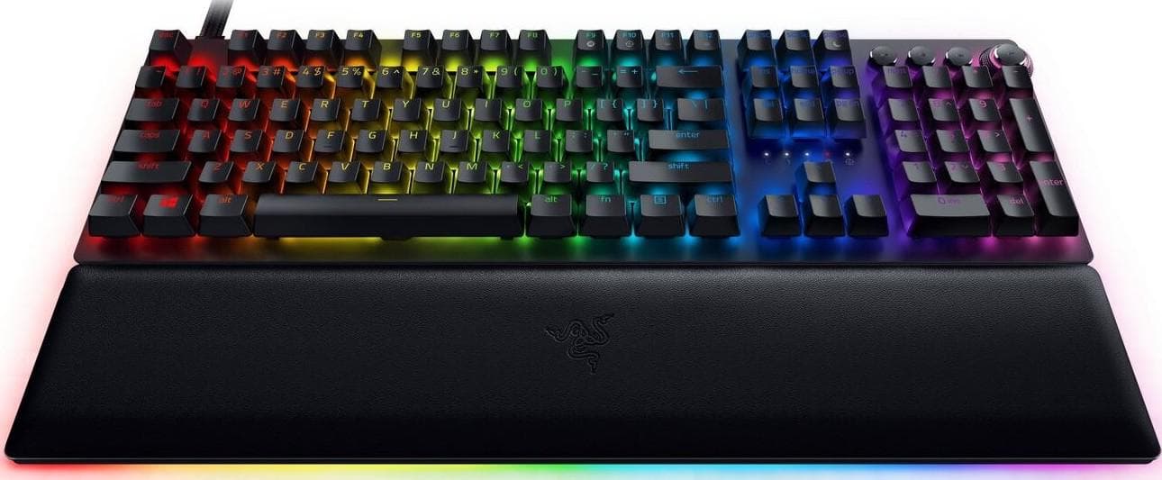 Tastatura Mecanica Gaming Razer Huntsman V2 Analog, RGB, USB, negru — miniatură
