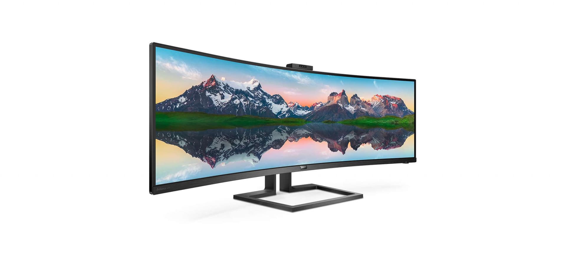 Monitor Consumer Philips 499P9H/00, 48.8", 5120 x 1440 pixeli, Black
