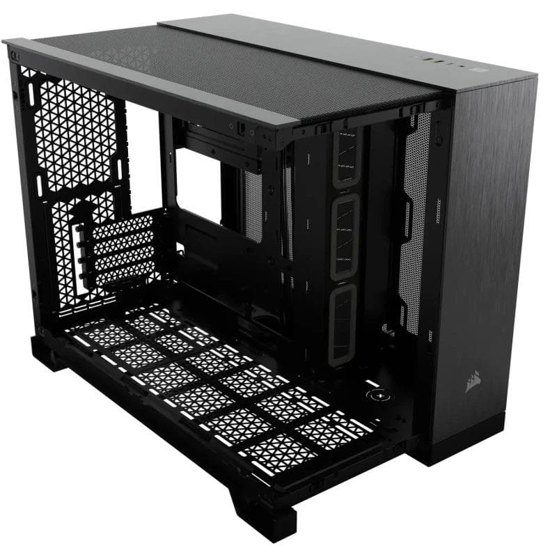 Carcasa CORSAIR 2500X, RGB, Mid Tower, Black — miniatură