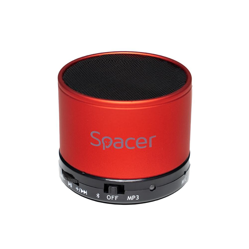 Boxa Spacer TOPPER, portabila, 3W RMS, control volum, acumulator 520mAh, FM, microSD card, functie Handsfree (telefon) — miniatură
