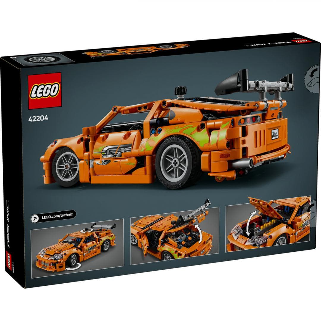 FAST AND FURIOUS TOYOTA SUPRA MK4, LEGO 42204 — miniatură