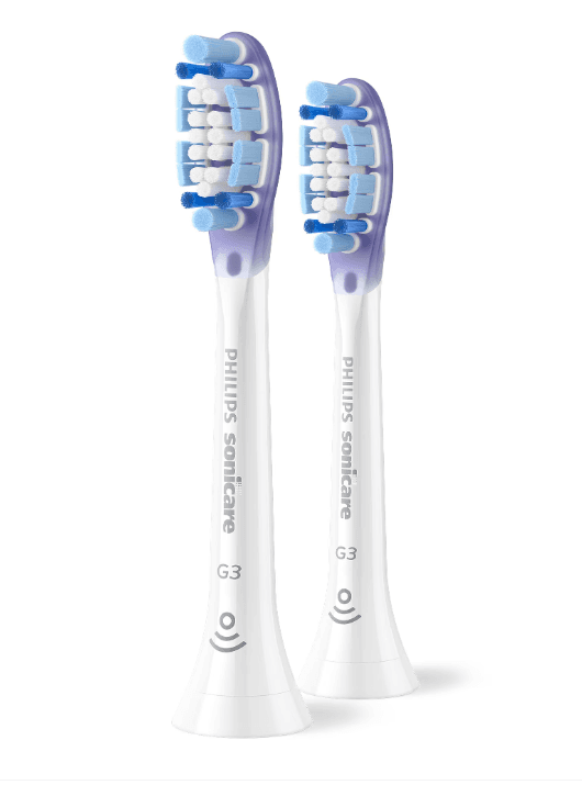 Rezerve PHILIPS Sonicare Gum Care HX9052/87, Pachet de 2 capete de periere, Standard, Click-on, Sincronizarea modurilor BrushSync, Alb, L x A x I (mm) 60x25.7x230.5 — miniatură