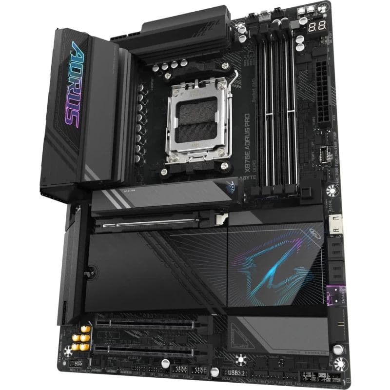 Placa de baza Gigabyte X870E AORUS PRO, Socket AM5, DDR5, ATX — miniatură