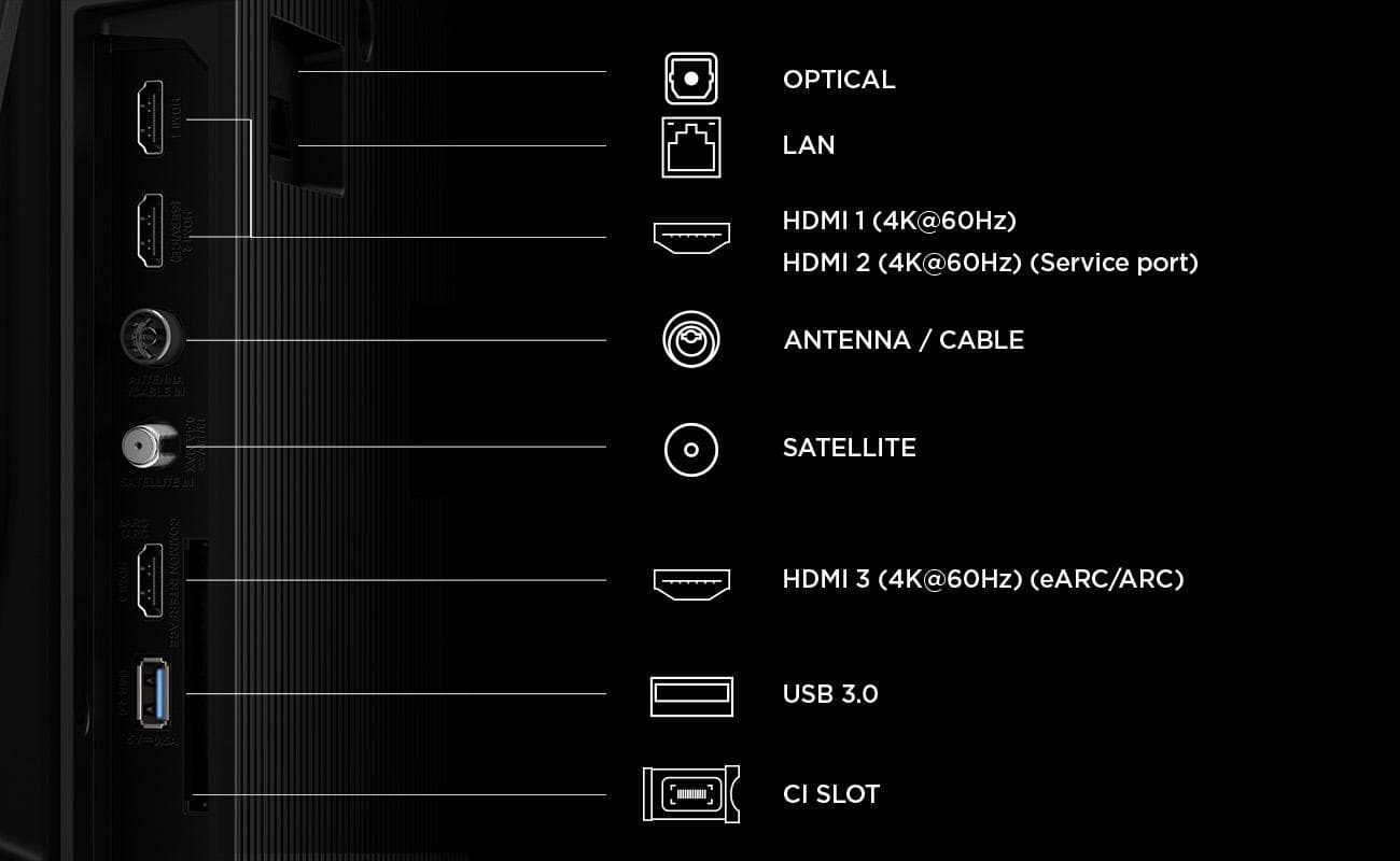 Televizor TCL LED 55P6L, 139 cm, Smart, Google TV, 4K — miniatură