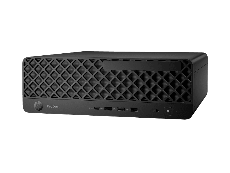 Desktop Business HP ProDesk 4 SFF G1i cu procesor Intel Core Ultra 5 225 pana la 4.9 GHz, 16 GB DDR5, 512GB SSD, Intel Integrated Graphics, Windows 11 Pro, Black — miniatură