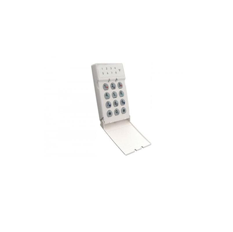 Tastatura LED 8 zone pentru Seria Power, DSC LED5511Z, 4 taste programabile, 2 partitii, 1 intrare de zona, LED-uri pentru Pregatit (Ready), Armat (Armed), Defectiuni (Trouble)