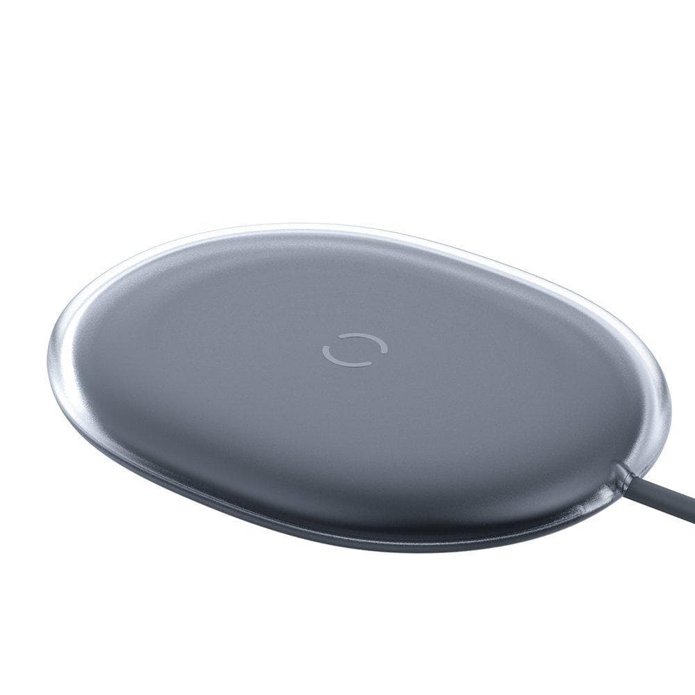 Incarcator Wireless Baseus Jelly Qi, 15 W, 1 port, Negru — miniatură