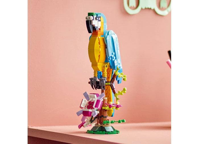 PAPAGAL EXOTIC 3IN1, LEGO 31136 — miniatură