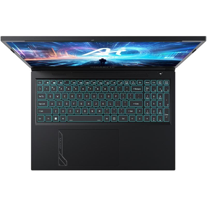 Laptop Gaming GIGABYTE G6 KF, cu procesor Intel Core i7 13620H, 16'' IPS, 16 GB DDR5, 4 TB, NVIDIA GeForce RTX 4060, 6GB GDDR6, Fara OS — miniatură