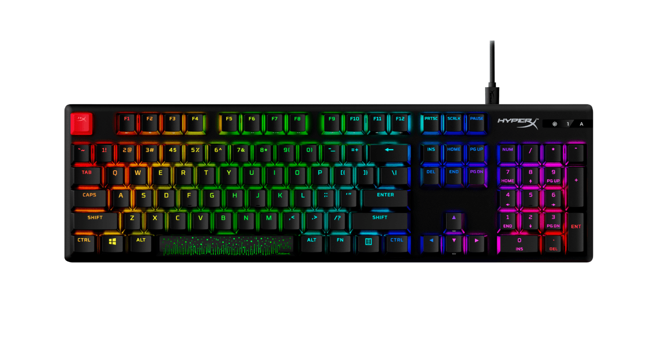 Tastatura Mecanica Gaming HyperX Alloy Origins Core Pbt, RGB, USB, Negru