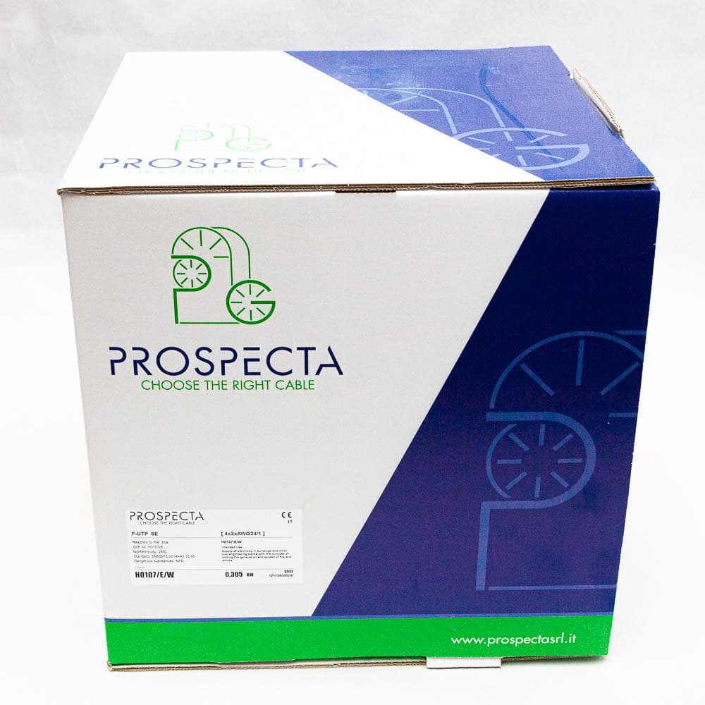 Cablu FTP CAT 5E 4x2xAWG24, cupru 100%, cod: H0107/E/W, pentru retelistica (pana la 100MHz), numar perechi: 4 twisted, ecranare: folie aluminiu laminata, diametrul conductorului: 0.51mm, material PVC, culoare gri, diametru exterior 5.8mm, Conductor Loop Resistance Ohm/km: 178, Mutual Capacity C1 — miniatură