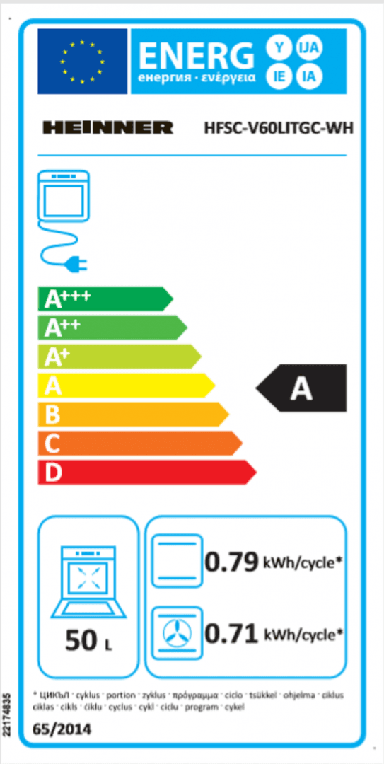 ARAGAZ MIXT HEINNER HFSC-V60LITGC-WH — miniatură