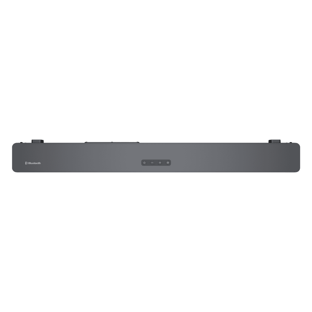 SOUNDBAR HORIZON HAV-S2030 / System 2.0 / Max Audio Power 60W (30W x2) / Digital Optical / AUX (3.5mm) / HDMI-ARC (CEC) / BT 5.4 / USB Playback / DOT-Matrix Display / Remote + Button Keys / Impedance: 4Ω x2 / Signal to Noise Ratio (SNR): 73dB / Wall-Mount Ready / Full Size / Titanium Dark Grey — miniatură