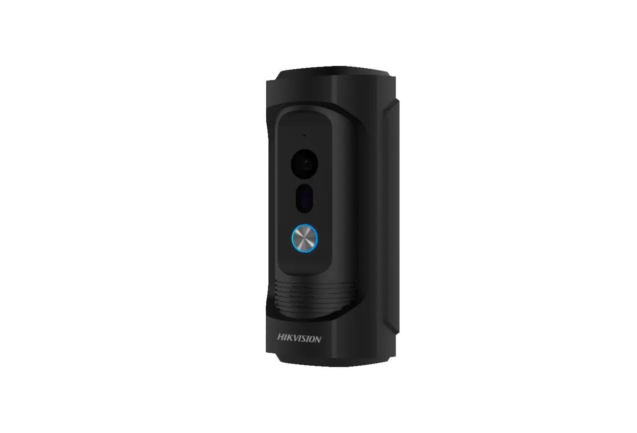 Post exterior videointerfon anti vandal Hikvision DS-KB8113-IME1(B), camera video 2MP Full HD, vizualizare pe timp de noapte la 3 metri, True WDR,comunicare audio bidirectionala, alimentare POE , interfata retea: PoE,10/100 Mbps self-adapted, 1 x iesire releu, 1 x iesire alarma, IP65,IK09