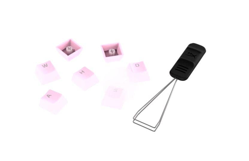 HP Gaming Keycaps Full set, HyperX Pudding, US Layout, Pink PBT — miniatură