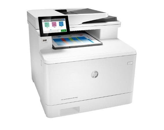 Multifunctional laser HP Color LaserJet Enterprise MFP M480f, format A4, Color, Duplex, USB + LAN + Wi-Fi — miniatură