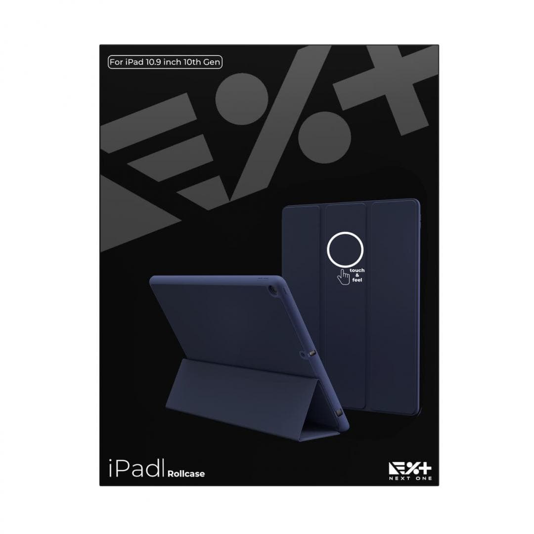 NEXT ONE ROLLCASE FOR IPAD 10TH GENERATION ROYAL BLUE — miniatură