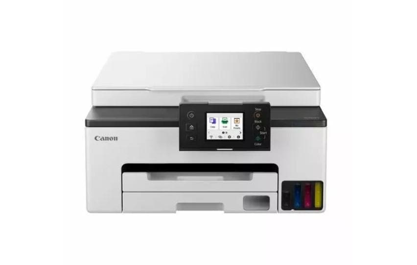 Multifunctional inkjet Canon MAXIFY GX1040, format A4, Color, Duplex, USB + LAN + Wi-Fi — miniatură