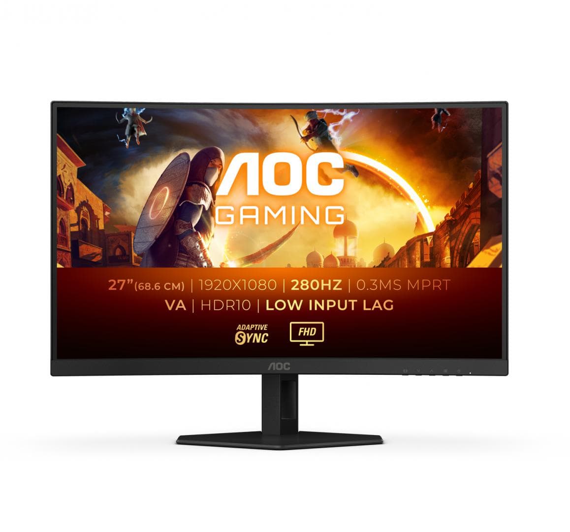 Monitor Gaming AOC C27G4ZXE, 27", 1920x1080 pixeli, Black, Grey