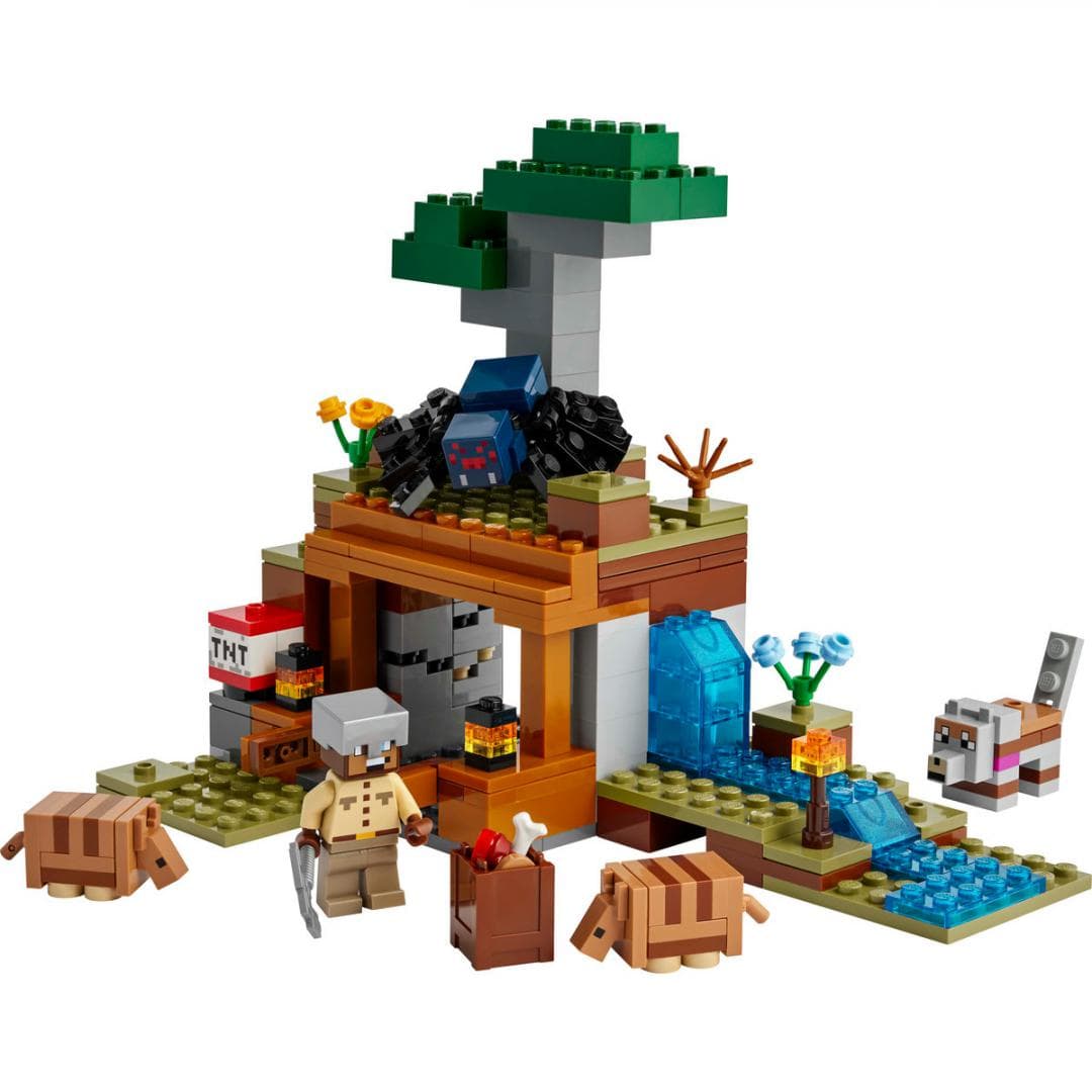 EXPEDITIA DE MINERIT CU TATU, LEGO 21269 — miniatură