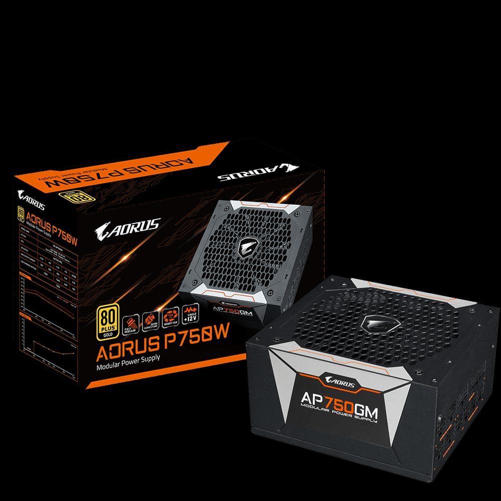 Sursa GIGABYTE GP-AP750GM, 80+ Gold, 750W