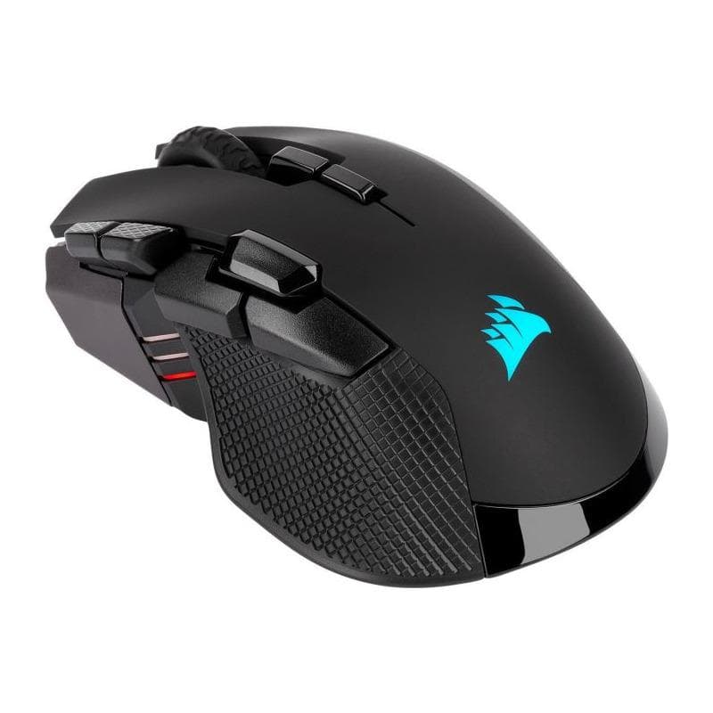 Mouse Gaming Wireless Corsair IRONCLAW RGB, 18000 dpi, negru — miniatură