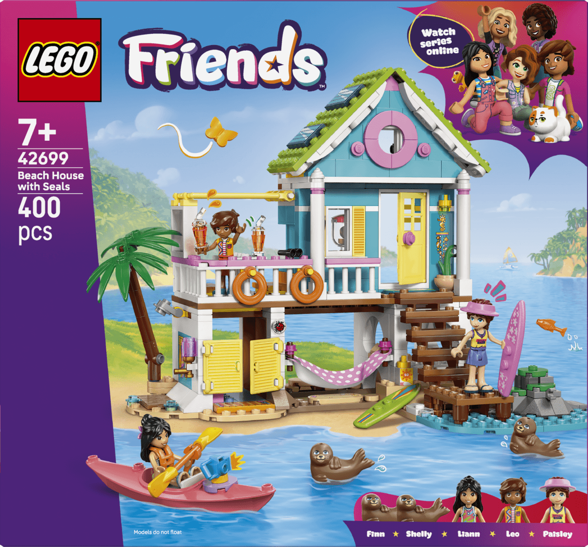 CASA PE PLAJA CU FOCI LEGO42699 — miniatură