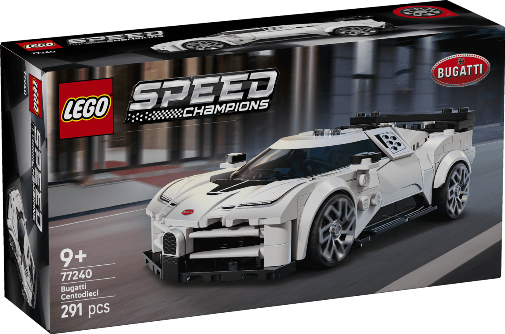 HIPERMASINA SPORT BUGATTI CENTODIECI, LEGO77240 — miniatură