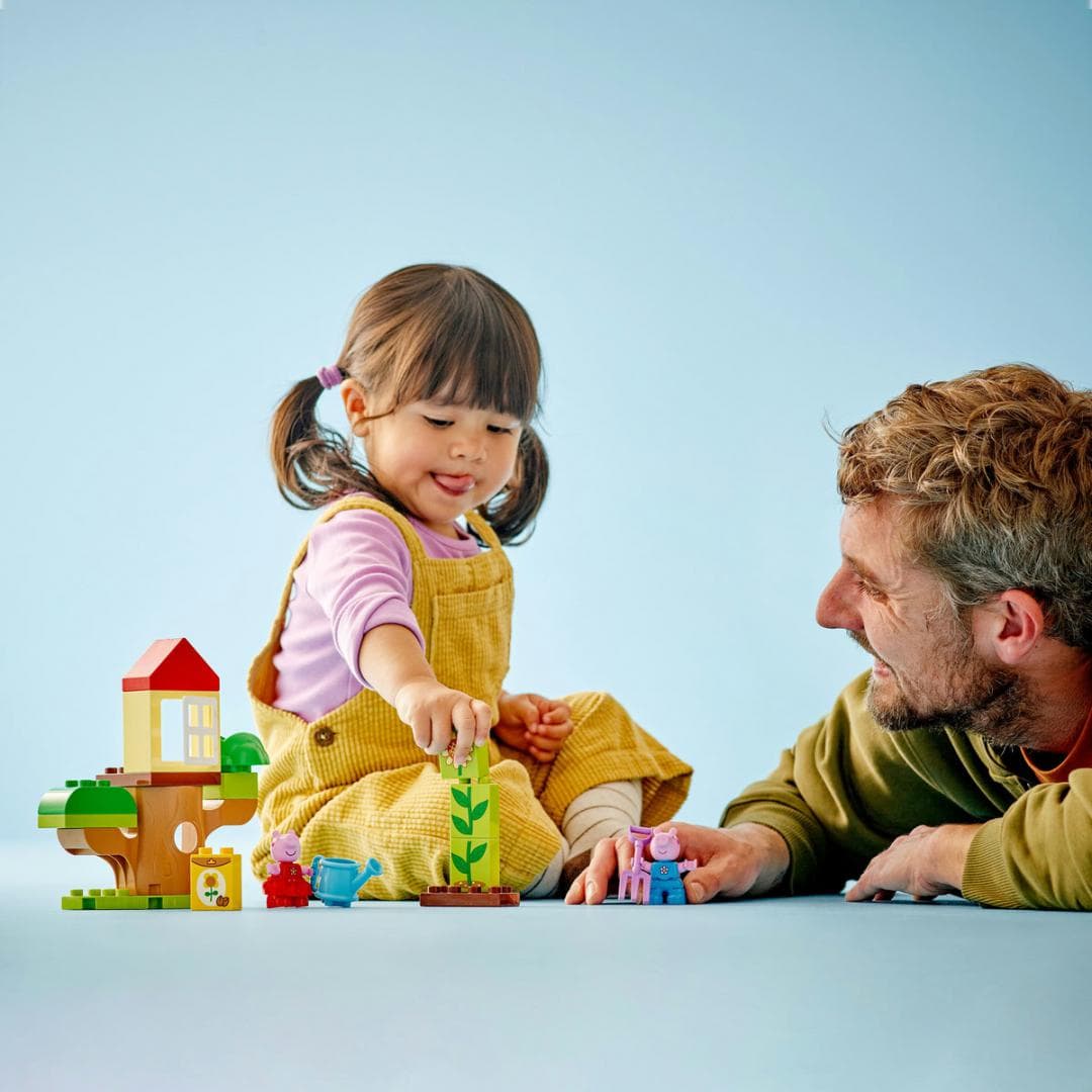 GRADINA SI CASA DIN COPAC A PURCELUSEI PEPPA, LEGO 10431 — miniatură