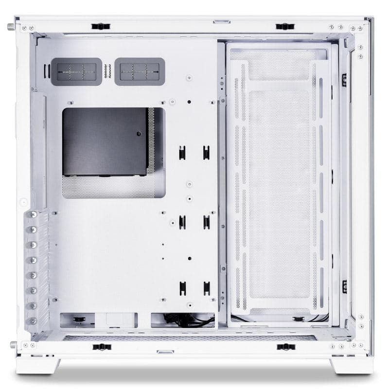 Carcasa LIAN LI Dynamic EVO Snow, RGB, Mid Tower, White — miniatură