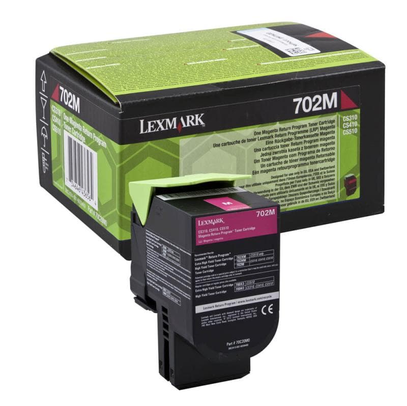 Toner LEXMARK 702M R, Magenta