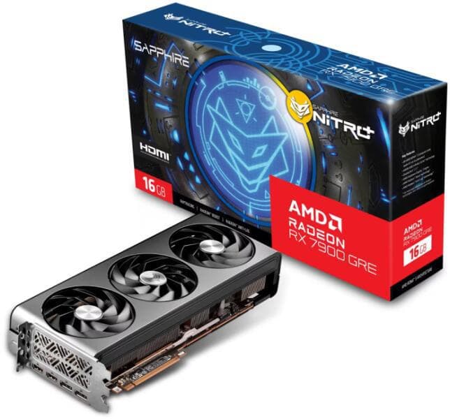 Placa video Sapphire Radeon RX 7900 GRE, 16GB GDDR6, PCI Express 4.0, 256-bit