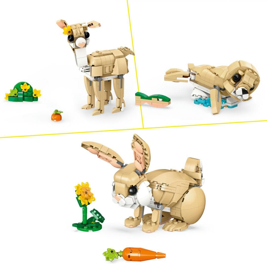 IEPURAS DRAGALAS 3IN1, LEGO 31162 — miniatură