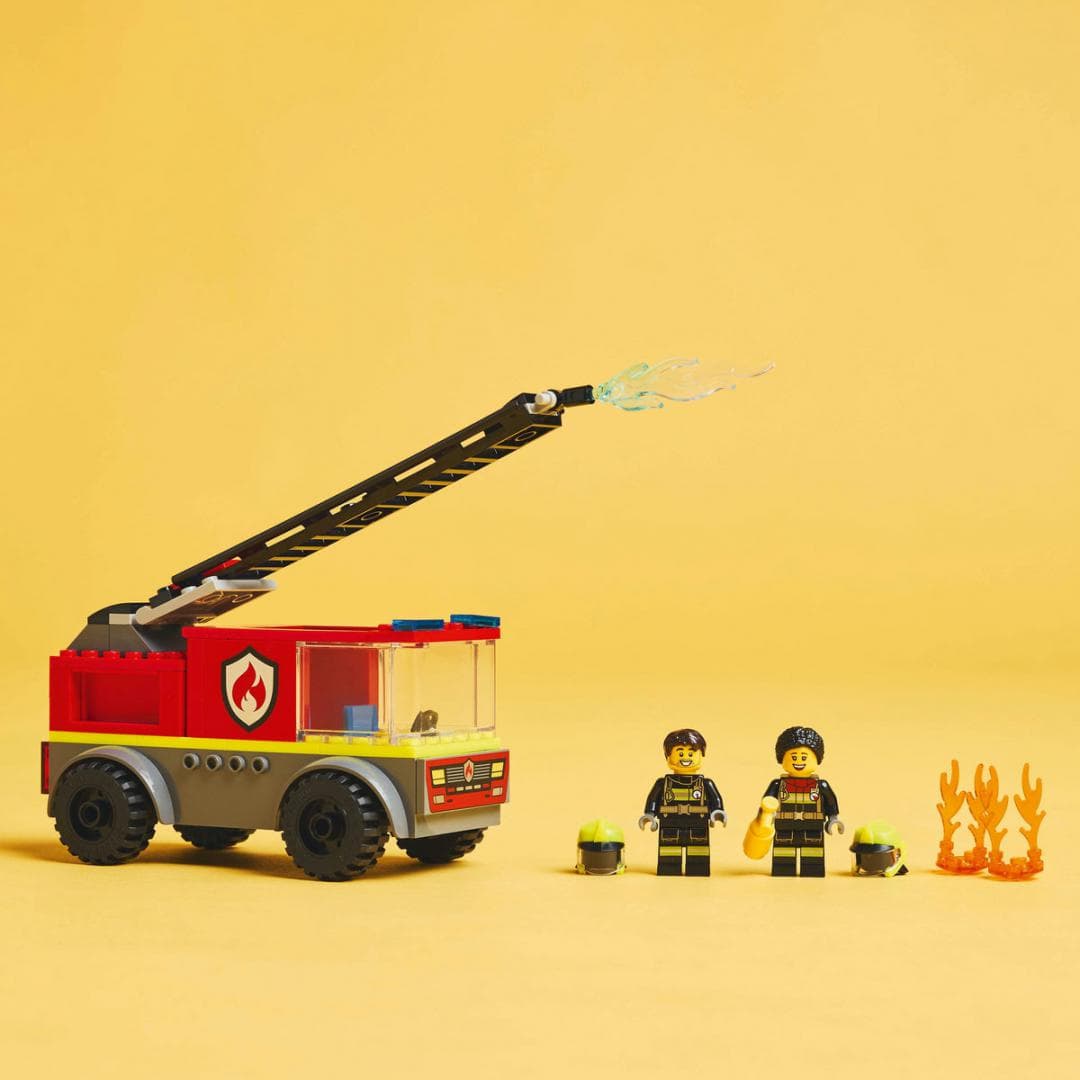 CAMION DE POMPIERI CU SCARA, LEGO 60463 — miniatură
