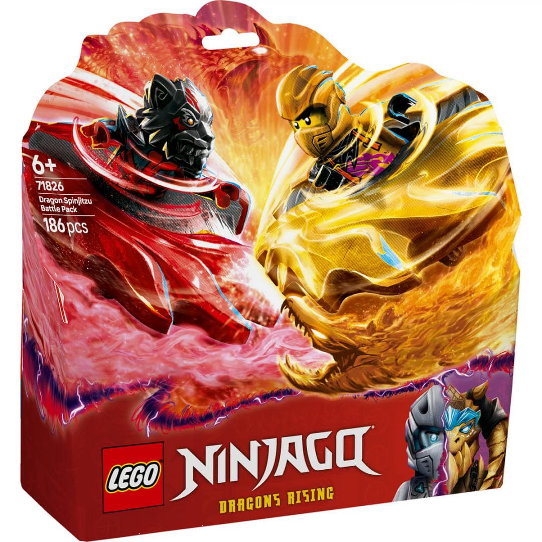 PACHET DE LUPTA CU DRAGONI SPINJITZU, LEGO 71826 — miniatură
